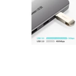 UGREEN Type C USB 3.0 Multiport Hub For Apple MacBook 11 UGREEN Type C USB 3.0 Multiport Hub For Apple MacBook -Music Equipment Store GC 40873 3