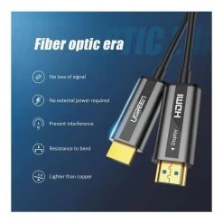 UGREEN 50216 HDMI 2.0 18Gbps Fiber Optic Cable - 20m -Music Equipment Store GC 50216 2