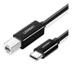 UGREEN 50446 USB C To Type B 2.0 Printer Cable - 2m