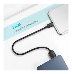 UGREEN Micro USB 2.0 Male To USB Male Cable - Black - 50cm -Music Equipment Store GC 60135 4