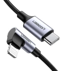 UGREEN 60763 USB-C To Right Angled Lightning Cable