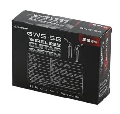 SWAMP GWS-58 Digital 5.8GHz Rechargeable Wireless Guitar System -Music Equipment Store GWS 58 5
