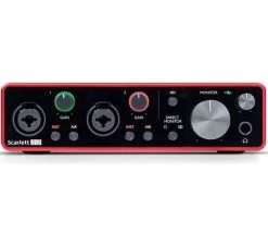 Focusrite Scarlett 2i2 Gen 3 2-in 2-out USB Audio Interface With 2 Preamps -Music Equipment Store IMA FOC SC2I2 GEN3 2