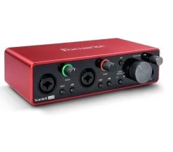 Focusrite Scarlett 2i2 Gen 3 2-in 2-out USB Audio Interface With 2 Preamps