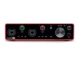 Focusrite Scarlett 4i4 Gen 3 4-in 4-out USB Audio Interface With 2 Mic Preamps -Music Equipment Store IMA FOC SC4I4 GEN3 2