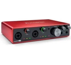 Focusrite Scarlett 8i6 Gen 3 8-in 6-out USB Audio Interface With 2 Mic Preamps