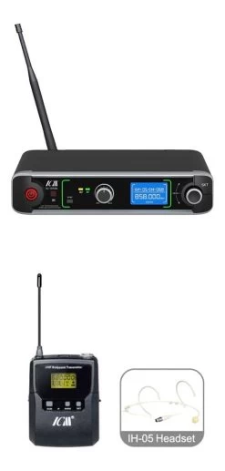 ICM IU-1018A Single Channel Wireless Microphone System - 1 Bodypack Transmitter