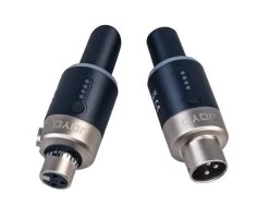 JOYO MW-1 Wireless Snap-on XLR Microphone System 5.8Ghz -Music Equipment Store JY MW 1 4