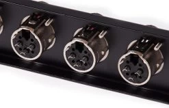SWAMP Patch Panel - 12ch XLR Female - 1RU 19 Inch -Music Equipment Store KF PB 003F 2