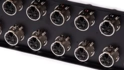 SWAMP Patch Panel - 24ch XLR Female - 2RU 19 Inch -Music Equipment Store KF PB 005F 2