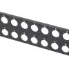 SWAMP 2U Rack Patch Panel - 19 Inch - 24 Channel -Music Equipment Store KF PB 2U
