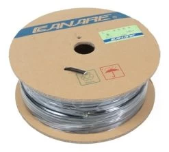 Canare L-4E6S Star Quad Microphone Cable - BLACK - 100m Roll