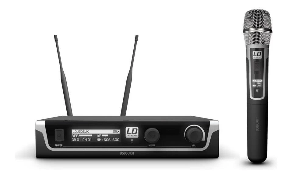 LD Systems U505 HHC Wireless Microphone System With Condenser Microphone 3 LD Systems U505 HHC Wireless Microphone System With Condenser Microphone