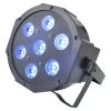 Stage Lighting Compact LED DMX PAR - RGBW 7 LED -Music Equipment Store LT LP F07