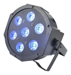 Stage Lighting Compact LED DMX PAR - RGBW 7 LED
