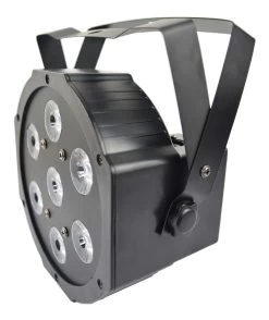 Stage Lighting Compact LED DMX PAR - RGBW 7 LED -Music Equipment Store LT LP F07 4