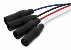 SWAMP Premium 4-channel XLR Audio Loom - 5m -Music Equipment Store M 4CH XLR 5m 2