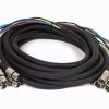 SWAMP Premium 8-way XLR Audio Snake Cable Loom - 60cm -Music Equipment Store M 8x YS137N 8x YS136N 60c