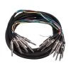SWAMP Premium 8-way 1/4" TRS Balanced Snake Cable - 1m 1 SWAMP Premium 8-way 1/4" TRS Balanced Snake Cable - 1m -Music Equipment Store M 8x YS228 8x YS228 1m