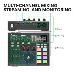 MAONO Maonocaster AM100K2 Podcast Production Studio Kit -Music Equipment Store MAO CASTER AM100K2 2