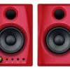 Pair Of Monkey Banana Gibbon Air Bluetooth Active 4" Studio Monitors - Red -Music Equipment Store MKB Gibbon AirV1 Red