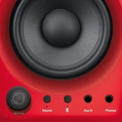 Pair Of Monkey Banana Gibbon Air Bluetooth Active 4" Studio Monitors - Red -Music Equipment Store MKB Gibbon AirV1 Red 2