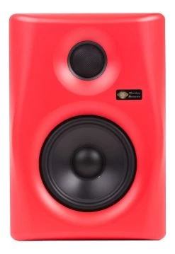 Pair Of Monkey Banana Gibbon Series Active 5" Studio Monitors - Red