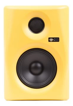 Pair Of Monkey Banana Gibbon Series Active 5" Studio Monitors - Yellow