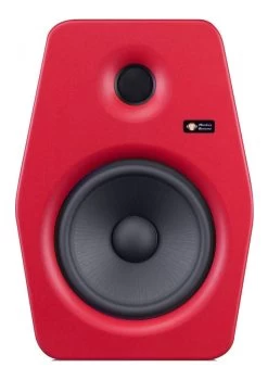 Pair Of Monkey Banana Turbo Series Active 6" Studio Monitors - Red