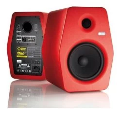Pair Of Monkey Banana Turbo Series Active 6" Studio Monitors - Red -Music Equipment Store MKB Turbo6V4 Red 3