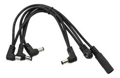 MOEN Multiple Plug Daisy Chain Power Cable - Angled - With 2 Or 5 Plug Options - 5 Plugs - 15cm Spread