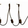 MOEN 5 Plug Daisy Chain Power Cable W/ Ferrite -Music Equipment Store MO DC5F