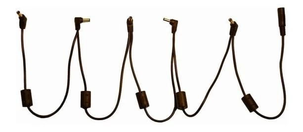 MOEN 5 Plug Daisy Chain Power Cable W/ Ferrite 3 MOEN 5 Plug Daisy Chain Power Cable W/ Ferrite