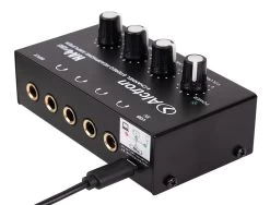 Alctron HA4-Plus Portable 4-Channel Headphone Amplifier 10 Alctron HA4-Plus Portable 4-Channel Headphone Amplifier -Music Equipment Store MP AC HA4 PS 2