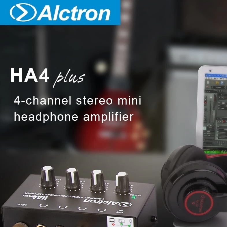 Alctron HA4-Plus Portable 4-Channel Headphone Amplifier 7 Alctron HA4-Plus Portable 4-Channel Headphone Amplifier - Image 5