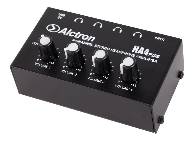 Alctron HA4-Plus Portable 4-Channel Headphone Amplifier 3 Alctron HA4-Plus Portable 4-Channel Headphone Amplifier
