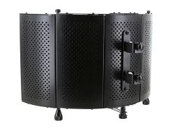 SWAMP SI05 Reflection Filter Vocal Booth + Stand -Music Equipment Store MP AP SI05 BK STAND 5