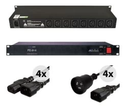 *art ART PB4x4 8 Way 10A Power Conditioner W/ Power Cables Combo Pack