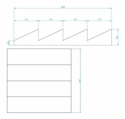 SWAMP Foam Panel Acoustic Room Treatment Kit - Acoustic-Pack-B -Music Equipment Store MP Acoustic Pack B 4