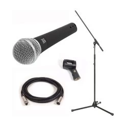 Vocalist Pack - DM-58 Microphone + Pro Mic Stand + Cable