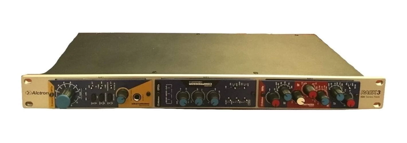 Alctron Rack3 500 Series Rack With MP73A, CP52A And EQ75A - 500 Series 3 Alctron Rack3 500 Series Rack With MP73A, CP52A And EQ75A - 500 Series