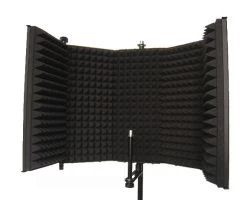ISK RF-2 Sound Reflection Filter - Recording Vocal Booth + Stand -Music Equipment Store MP RF 2 ARF Stand 2