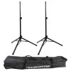 Speaker Stand Performance Pack - 2x Speakers Stands And Carry Bag -Music Equipment Store MP Speaker Stand PackA
