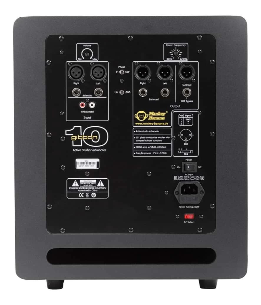 Studio Package - WS-03 Desk And Monkey Banana 5" Studio Monitors, 10" Sub 6 Studio Package - WS-03 Desk And Monkey Banana 5" Studio Monitors, 10" Sub - Image 4