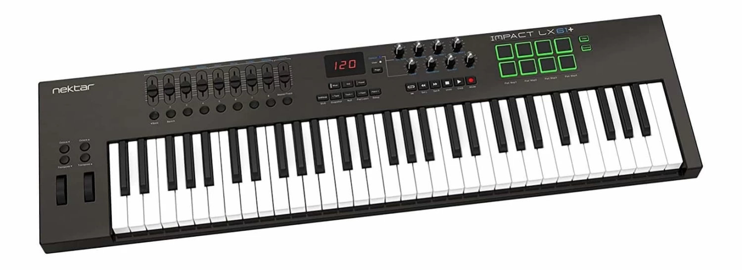 Nektar Impact LX61+ USB MIDI Keyboard Controller 5 Nektar Impact LX61+ USB MIDI Keyboard Controller - Image 3