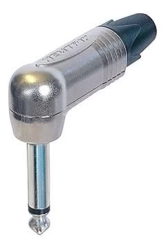 Neutrik NP2RX 1/4" Right Angle Jack Connector - Silver