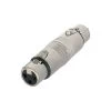 Neutrik NA3FF XLR Female To XLR Female Audio Adapter -Music Equipment Store NU NA3FF