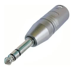 Neutrik NA3MP XLR Male To 1/4" TRS Male Audio Adapter