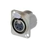 Neutrik NC4FD-LX 4-Pin XLR Female Panel Mount Connector -Music Equipment Store NU NC4FD LX