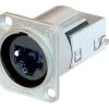 Neutrik NE8FDV-C6 - EtherCON® Ethernet Panel Mount RJ45 -Music Equipment Store NU NE8FDY C6